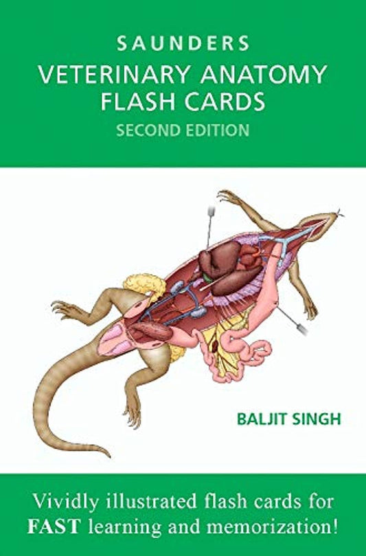 Veterinary Anatomy Flash Cards 2nd Edition